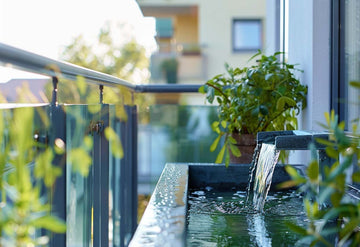 Wasserspiele für kleine Gärten und Balkone