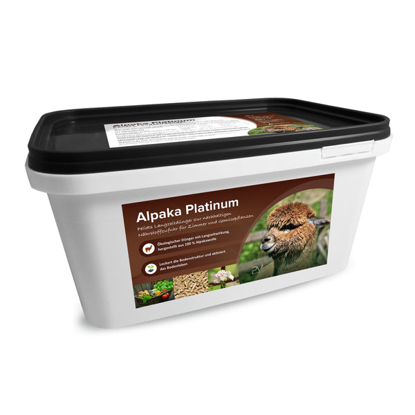 Alpaka Platinum – Pellets Langzeitdünger